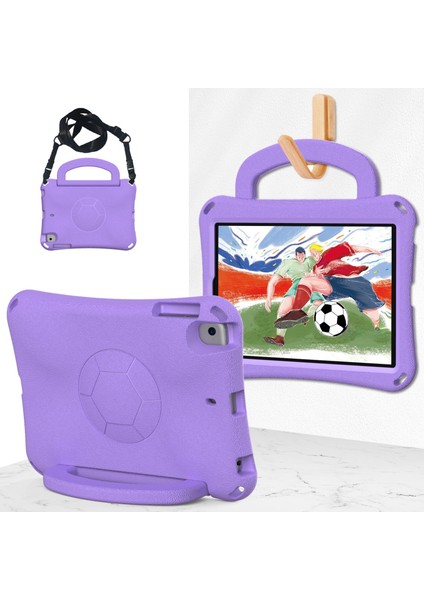 iPad Mini 2 3 4 mini (2019) Stand Futbol Desenli Eva Sert Tablet Kılıfı (Yurt Dışından)