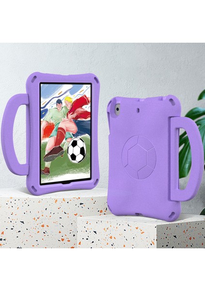 iPad Mini 2 3 4 mini (2019) Stand Futbol Desenli Eva Sert Tablet Kılıfı (Yurt Dışından)