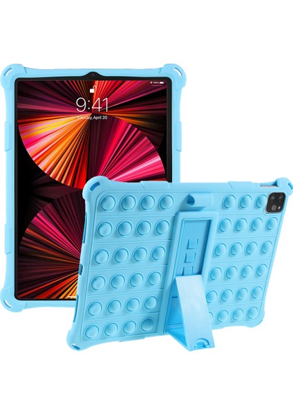 Yumuşak Itme Silikon Standı iPad Pro 11 (2022 2021 2020) Tablet Kılıfı (Yurt Dışından)