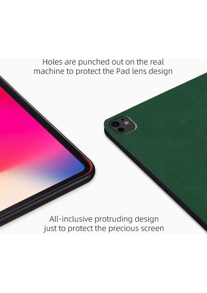 iPad Pro 11 (2024) Stand Pu Deri Tablet Kılıfı (Yurt Dışından)