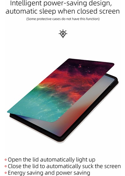 iPad Air 11 (2024) AIR (2020 2022) Desen Baskı Pu Deri Kan Mermer Tablet Kılıfı (Yurt Dışından)