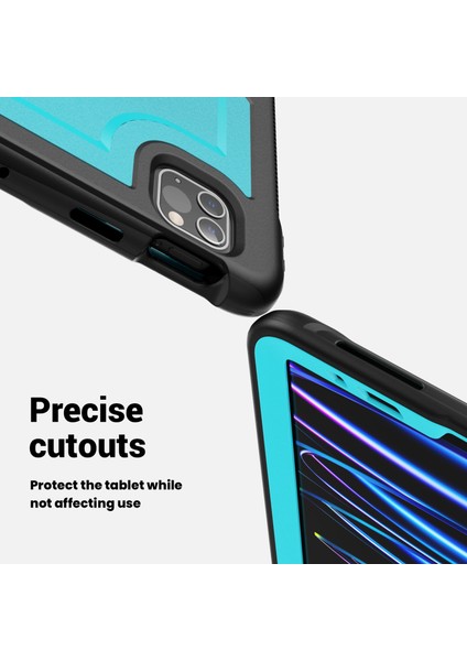 iPad Pro 11 ipad Air (2020 2022) Stand Kalem Tutuculu Tablet Kılıfı (Yurt Dışından)