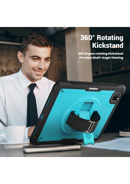 iPad Pro 11 ipad Air (2020 2022) Stand Kalem Tutuculu Tablet Kılıfı (Yurt Dışından)