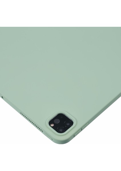 iPad Pro 12.9 (2022 2021 2020 2018) Yumuşak Tpu Cilt Dokunmatik Matcha Tablet Kılıfı (Yurt Dışından)