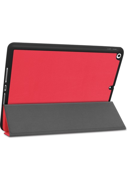 Çok Fonksiyonlu Üç Katlı Stand Deri Akıllı iPad 10.2 Kalem Yuvalı Tam Koruma (2019 2020 2021) Tablet Kılıfı (Yurt Dışından) indirimleri