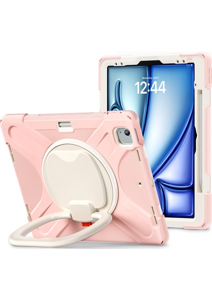 iPad Air 13 (2024) Tpu Pc Silikon stand Tablet Kılıfı (Yurt Dışından)