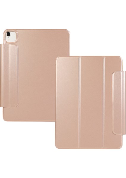 Sert Pc Pu Deri iPad Pro 12.9 (2022 2021 2018 2020) Manyetik Tokalı Tablet Kılıfı (Yurt Dışından)