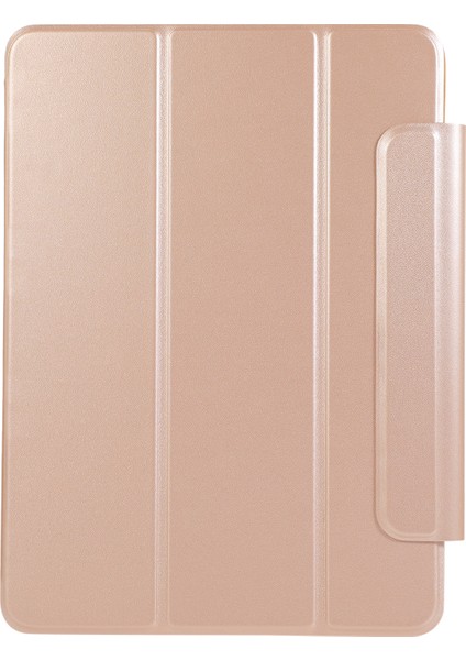 Sert Pc Pu Deri iPad Pro 12.9 (2022 2021 2018 2020) Manyetik Tokalı Tablet Kılıfı (Yurt Dışından)