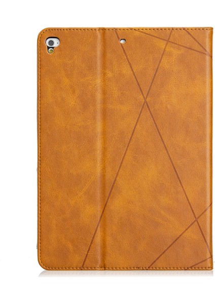 Geometrik Desenli Standlı Deri Akıllı iPad iPad 9 7 Inç (2018 2017) Tablet Kılıfı (Yurt Dışından) modelleri