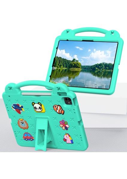 iPad Pro 13 (2024) AIR 13 (2024) IPAD Pro 12.9 (2022 2021 2020 2018) Çocuklar Eva Tablet Kılıfı (Yurt Dışından) fırsatları