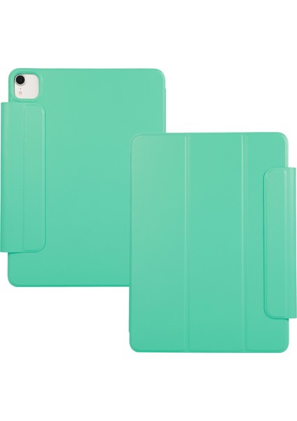 Sert Pc Pu Deri iPad Pro 12.9 (2022 2021 2018 2020) Manyetik Tokalı Tablet Kılıfı (Yurt Dışından)