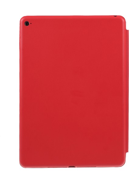 iPad Air 2 Red Üç Katlı Standlı Akıllı Deri Tablet Kılıfı (Yurt Dışından)