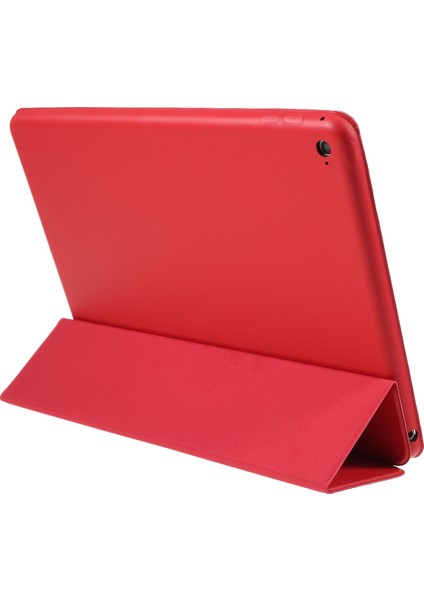 iPad Air 2 Red Üç Katlı Standlı Akıllı Deri Tablet Kılıfı (Yurt Dışından)