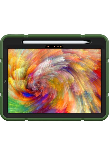 iPad Pro 11 (2024) M4 Standı Pc Tpu Kalem Yuvası ile Koruyucu Tablet Kılıfı (Yurt Dışından)