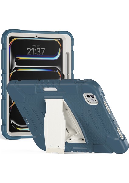 iPad Pro 11 (2024) Pc Silikon stand Peygamber Çiçeği Tablet Kılıfı (Yurt Dışından) fiyatları