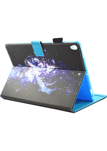 Desenli Deri Standlı iPad Air 10.5 Inç (2019) Akıllı Flip Yıldız Geyik Tablet Kılıfı (Yurt Dışından) indirimleri
