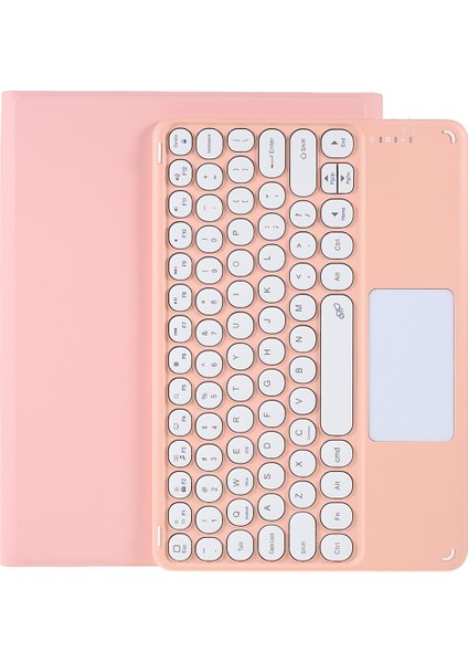 2 In 1 iPad Pro 11 Deri Bluetooth Klavye Koruyucu Standı Kalem Yuvası Ile Tablet Kılıfı (Yurt Dışından)