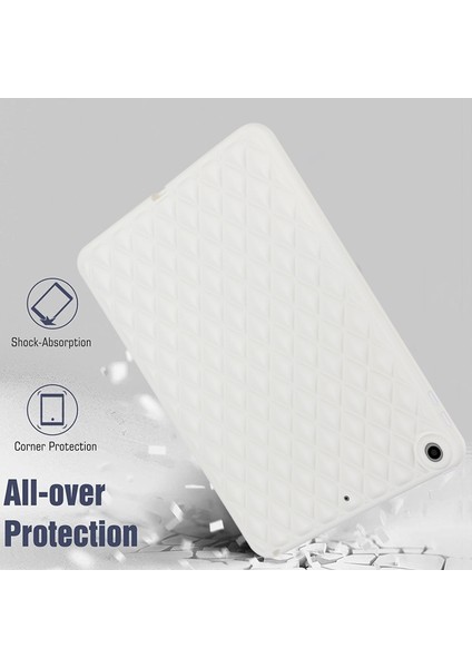 iPad 9.7 Inç (2017 2018) Arka Yumuşak Tpu Eşkenar Dörtgen Desenli Tablet Kılıfı (Yurt Dışından) fırsatları