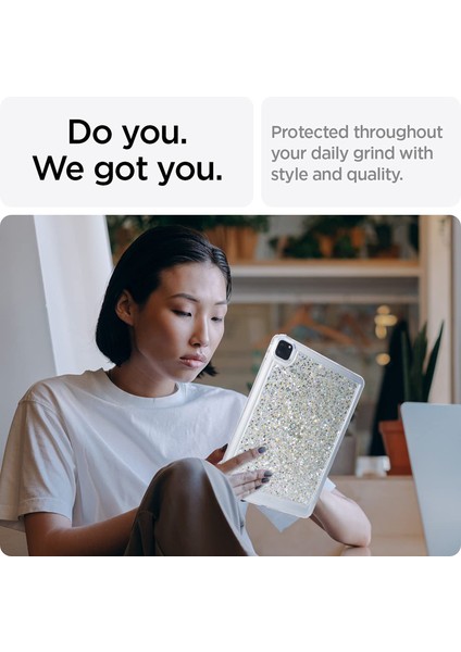 iPad Pro 11 (2018 2020 2021 2022) Glitter Tpu Pc Koruyucu Stil D Tablet Kılıfı (Yurt Dışından) modelleri