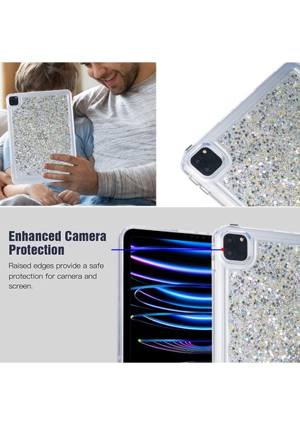 iPad Pro 11 (2018 2020 2021 2022) Glitter Tpu Pc Koruyucu Stil D Tablet Kılıfı (Yurt Dışından) indirimleri