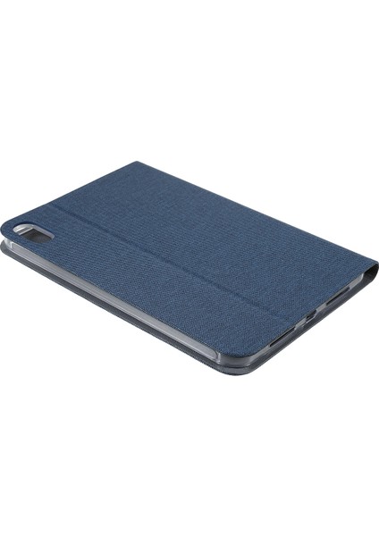 Jfptc Kumaş Dokusu Otomatik Emilmiş Pu Deri Koruyucu iPad Mini (2021) Tablet Kılıfı (Yurt Dışından)