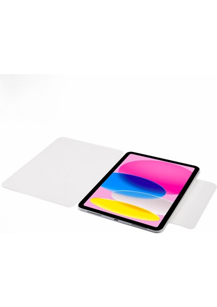 iPad 10.9 (2022) Origami Standı Pu Deri Manyetik Desen Baskı Yıldızı Tablet Kılıfı (Yurt Dışından)