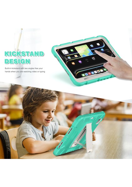iPad Pro 11 (2024) Pc Silikon stand Nane i Tablet Kılıfı (Yurt Dışından)