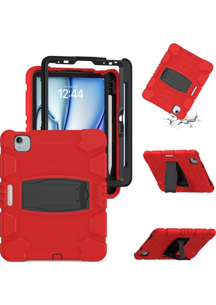 Forestl Digital iPad Air 11 (2024) Stand Case Pc Silikon yi Önleyici Tablet Kılıfı (Yurt Dışından)