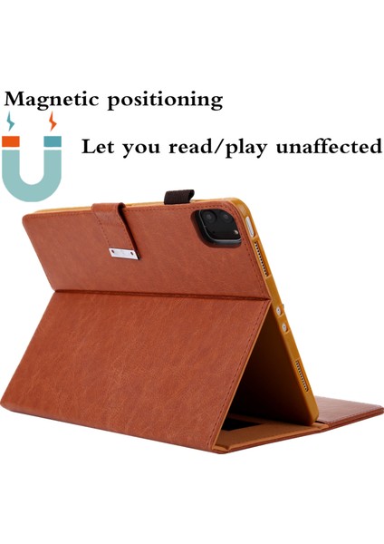 iPad Pro 11 (2024) El Askısı Deri Akıllı Tablet Kılıfı (Yurt Dışından) fırsatları