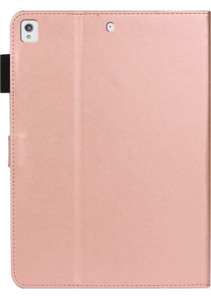 Baskı Çiçek Taklidi Cüzdan Deri Standı iPad 10.2 (2019 2020 2021) Tablet Kılıfı (Yurt Dışından)