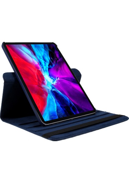 iPad Air 11 (2024) PRO 11 Inç (2022 2021 2020 2018) Elastik Bantlı Litchi Cilt Standı Tablet Kılıfı (Yurt Dışından)