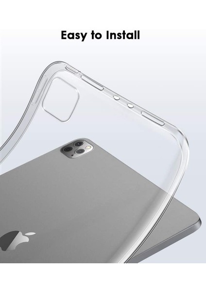 iPad Pro 11 Inç (2022 2021 2020 2018) Tpu Cep Telefonu Arka Tablet Kılıfı (Yurt Dışından)