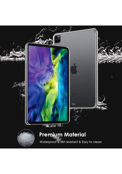 iPad Pro 11 Inç (2022 2021 2020 2018) Tpu Cep Telefonu Arka Tablet Kılıfı (Yurt Dışından)