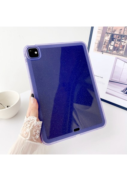 iPad Pro 11 (2024) Glitter Yumuşak Esnek Tpu Tablet Kılıfı (Yurt Dışından)