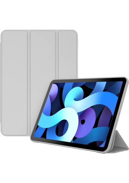 iPad Air (2020 2022) Üç Katlı Stand Pu Deri Tpu Tablet Kılıfı (Yurt Dışından)