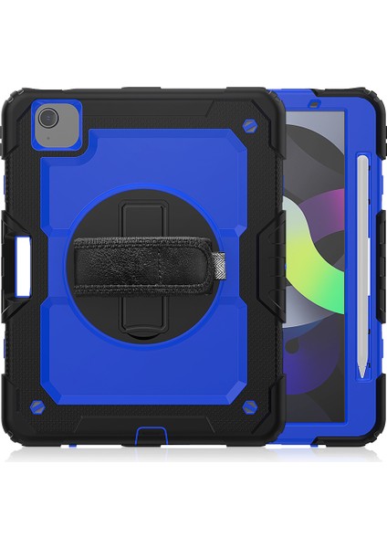 Apple iPad Pro 11 Inç Pc Silikon 360° Dönebilen Stand Kullanışlı Askılı ve Omuz Askılı Tablet Kılıfı (Yurt Dışından) fiyatları