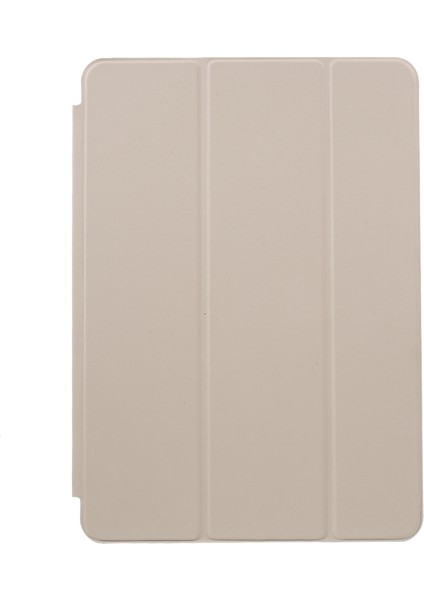 iPad Air 2 Gold Üç Katlı Stand Akıllı Deri Tablet Kılıfı (Yurt Dışından)