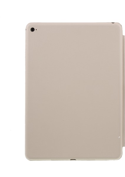 iPad Air 2 Gold Üç Katlı Stand Akıllı Deri Tablet Kılıfı (Yurt Dışından)