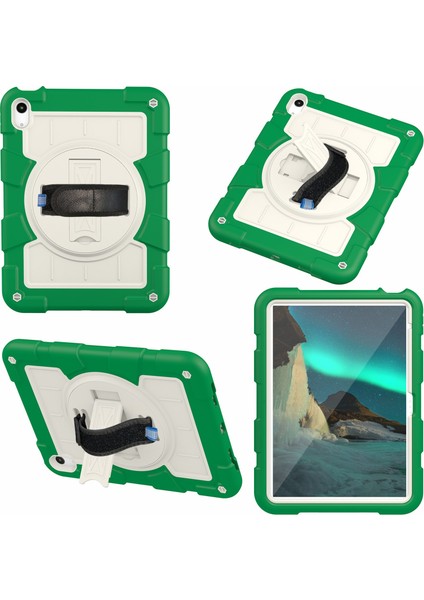 iPad Air 11 (2024) Stand Dönen El Askısı Pc Tpu Omuz Askılı Tablet Kılıfı (Yurt Dışından) modelleri