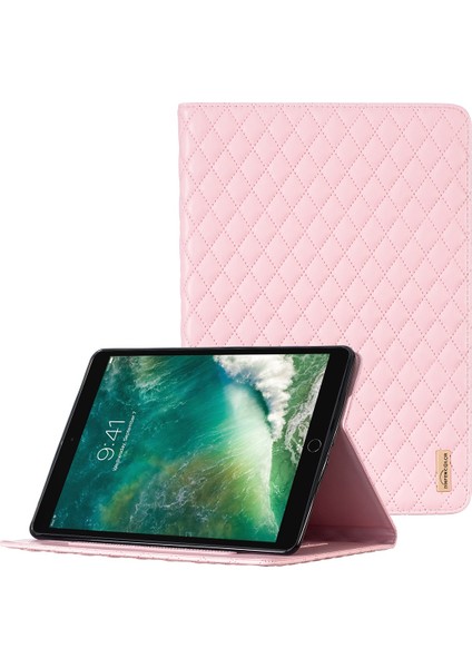 iPad 10.2 (2019 2020 2021) Baskılı Pu Deri Kart Tutucu Folio Standı Tablet Kılıfı (Yurt Dışından)