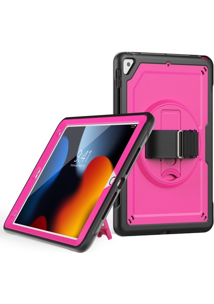 iPad 10.2 (2019 2020 2021) El Askısı Tablet Kılıfı (Yurt Dışından)