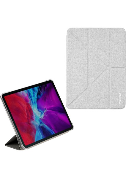 Üç Katlı Stand Pu Deri Flip Case iPad Pro 11 Inç (2021) Tablet Kılıfı (Yurt Dışından)