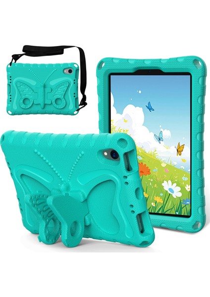 iPad Mini (2021) Omuz Askılı Standı Eva Nane i Tablet Kılıfı (Yurt Dışından)