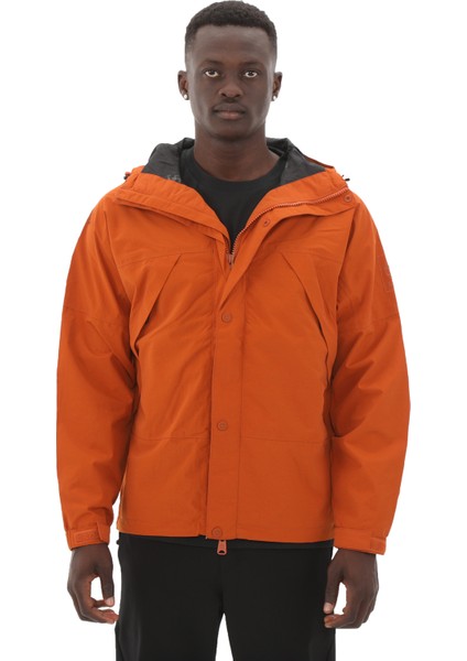 TB0A62D38881 Timberland Wınnıck Archive Waterproof Shell Jacket Erkek Yağmurluk-R&amp;uuml;zgarlık Turuncu