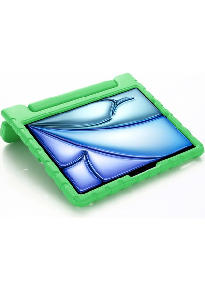 iPad Air 11 (2024) Eva Çocuk Dostu Saplı stand Tablet Kılıfı (Yurt Dışından)