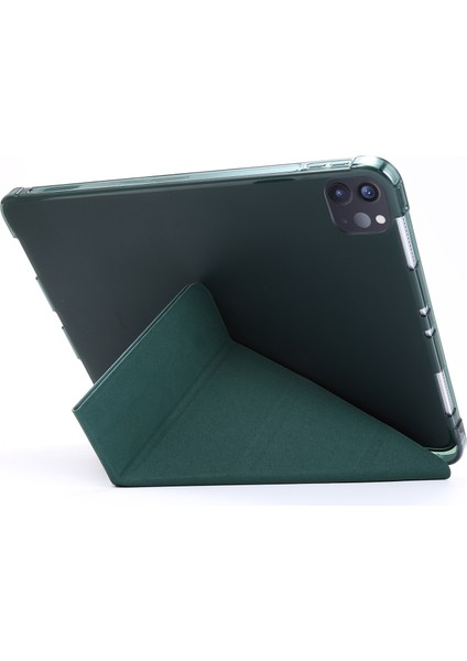 Deforme Edilebilir Stand Deri Uyandırma uyku iPad Air 11 (2024) AIR (2022 2020) Tablet Kılıfı (Yurt Dışından)