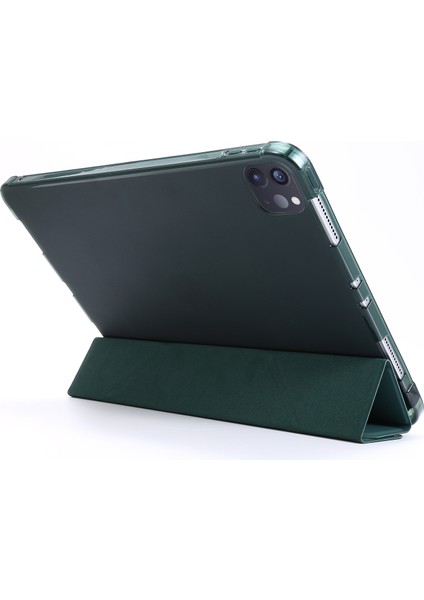 Deforme Edilebilir Stand Deri Uyandırma uyku iPad Air 11 (2024) AIR (2022 2020) Tablet Kılıfı (Yurt Dışından)
