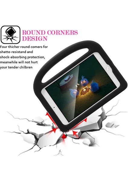 Sparrow Tam Çocuk Dostu iPad 4 3 2 Braket ve Saplı Eva Tablet Kılıfı (Yurt Dışından)