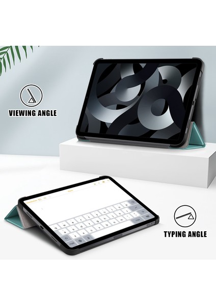 iPad 10.9 (2022) Pu Üç Katlı Stand Tam Vücut Koruyucu Otomatik Uyandırma uyku Tablet Kılıfı (Yurt Dışından) fırsatları