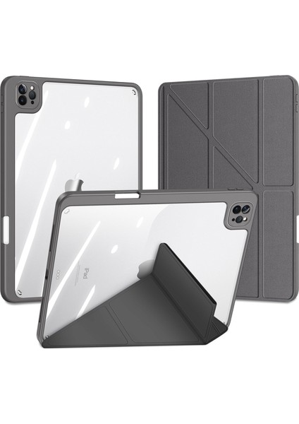 iPad Pro 12.9 Çıkarılabilir Deri Pc Tpu V Katlamalı Standlı Düşmeyi Önleyici Tablet Kılıfı (Yurt Dışından) fiyatları